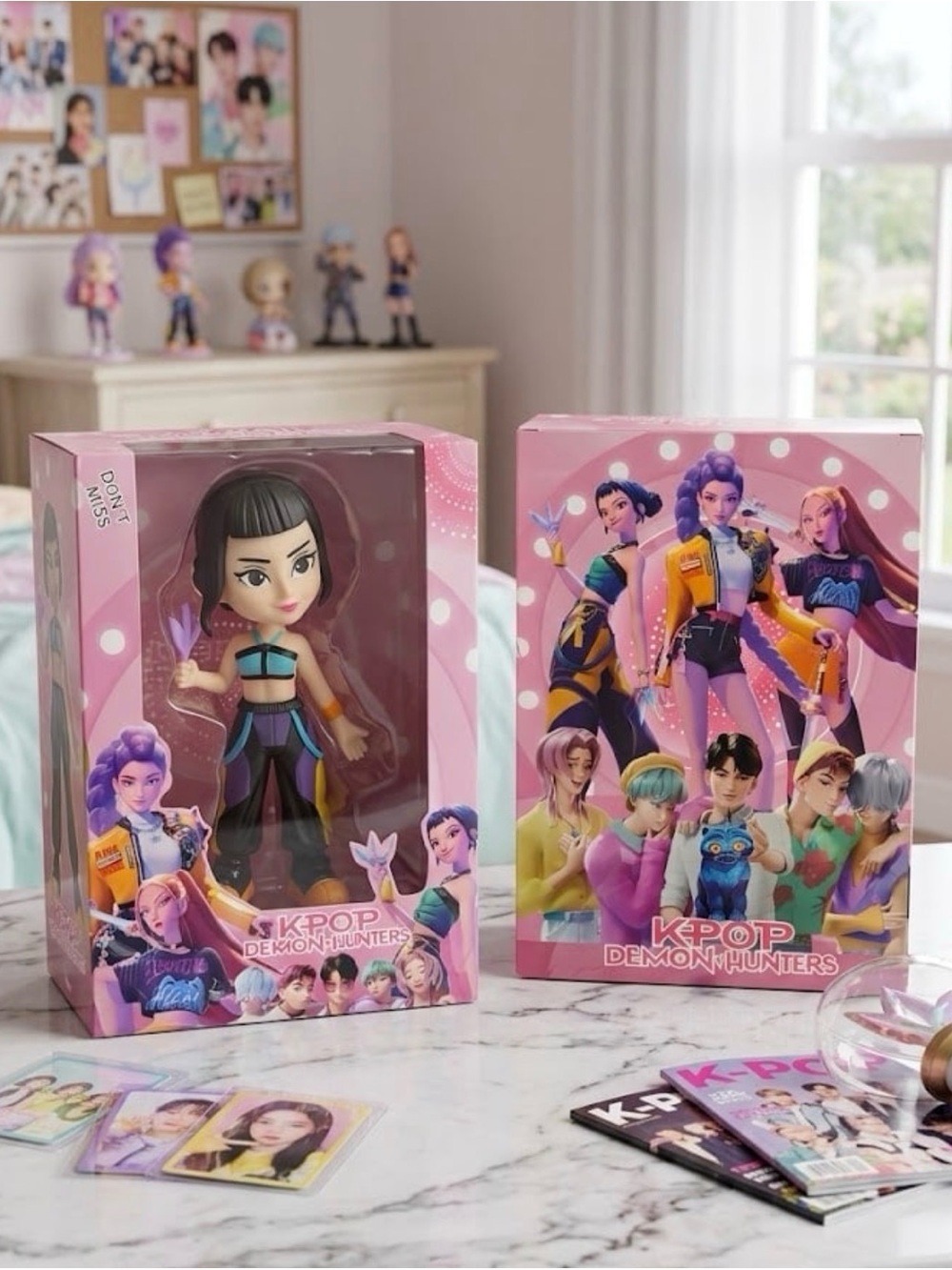 KPOP Demon Hunters Zoey Doll Figure Collectible – Brand New in Box